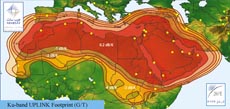 Arabsat BADR-6 Ku-band Spot Beam (Uplink)